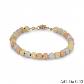 Carolina Bucci Tri-Colour Gold Florentine Bracelet Carolina Bucci Tri-Colour Gold Florentine Bracelet